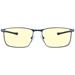 GUNNAR kancelářské brýle MENDOCINO / titánové obroučky MIDNIGHT BLUE/ jantarová skla TTM-11601