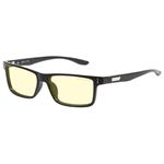 GUNNAR kancelářské dioptrické brýle VERTEX READER / obroučky v barvě ONYX / jantarová skla / dioptrie +2,5 VER-00101-2.5