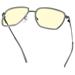 GUNNAR kancelářske/herní brýle CLIX STONE/GUNMETAL jantarová skla BLF 65 GUNNAR focus CLX-05401