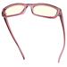 GUNNAR kancelářske/herní brýle ELIN PLUM CRYSTAL čirá skla BLF 35 GUNNAR focus ELI-02609