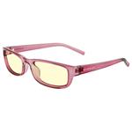 GUNNAR kancelářske/herní brýle ELIN PLUM CRYSTAL jantarová skla BLF 65 GUNNAR focus ELI-02601