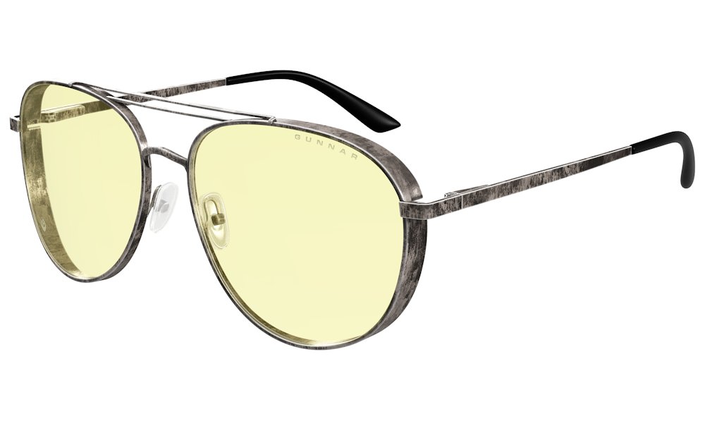 GUNNAR kancelářske/herní brýle FALLOUT BROTHERHOOD OF STEEL /GUNMETAL/ * jantárová skla * BLF 65 * GUNNAR foc FAL-05001