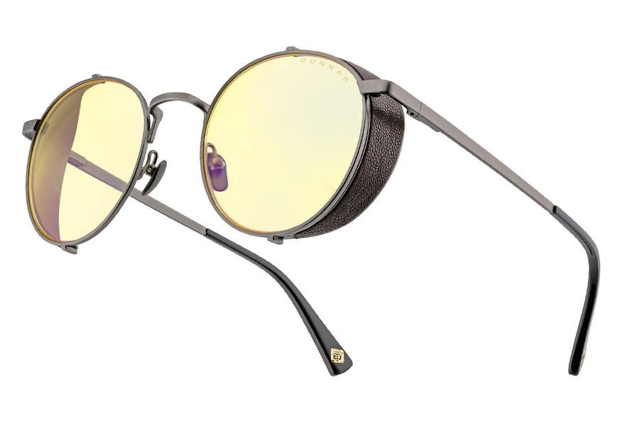 GUNNAR kancelářske/herní brýle FALLOUT LUCKY 38 NW ALLOY* jantárová skla ztmavující* BLF 65/90 * GUNNAR Focus FAL-03810