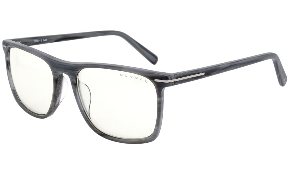 GUNNAR kancelářske/herní brýle HAYWARD TEAK čirá skla BLF 35 GUNNAR focus HAY-02209