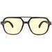 GUNNAR kancelářske/herní brýle HUMBOLDT EBONY * jantárová skla * BLF 65 * GUNNAR focus HUM-12301