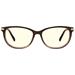 GUNNAR kancelářske/herní brýle INGRID COCOA FADE CRYSTAL čirá skla BLF 35 GUNNAR focus ING-02509