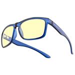 GUNNAR kancelářske/herní brýle INTERCEPT CRYSTAL COBALT * jantárová skla * BLF 65 * GUNNAR focus INT-03401