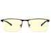 GUNNAR kancelářske/herní brýle MARIN ONYX * jantarová skla * BLF 65 * GUNNAR focus TTM-11701