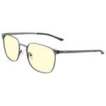 GUNNAR kancelářske/herní brýle MONTEREY GUNMETAL jantarová skla BLF 65 GUNNAR focus MON-05301