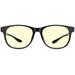 GUNNAR kancelářske/herní brýle RUSH KIDS LARGE (8-12) ONYX jantarová skla BLF 65 NATURAL focus RUS-11201