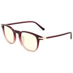 GUNNAR kancelářske/herní brýle SOFIA GARNET FADE CRYSTAL čirá skla BLF 35 GUNNAR focus SOF-02209