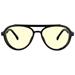 GUNNAR kancelářské/herní brýle TALLAC ONYX * jantarová skla * BLF 65 * GUNNAR focus TAL-00101