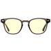 GUNNAR kancelářske/herní brýle TIOGA GRAY CRYSTAL/WALNUT jantarová skla MINERAL BLF 65 GUNNAR focus TIO-06625