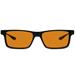 GUNNAR kancelářske/herní brýle VERTEX ONYX jantarová skla MAX BLF 98 GUNNAR focus VER-00112