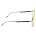 GUNNAR kancelářske/herní brýle WITCHER WHITE WOLF STEEL/UMBER jantarová skla BLF 65 GUNNAR focus WIT-WLF01