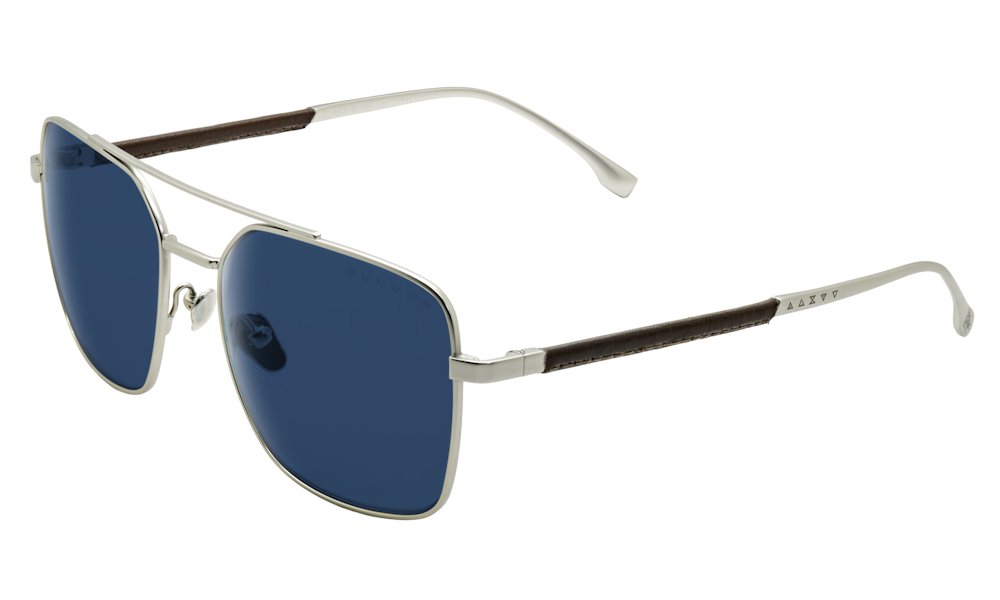 GUNNAR kancelářske/herní brýle WITCHER WHITE WOLF STEEL/UMBER sluneční skla BLF 90 NEUTRAL focus WIT-WLF11