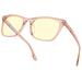 GUNNAR kancelářske/herní dioptrické brýle TINDRA READER ROSE LATTE * jantarová skla * BLF 65 * dioptrie TIN-02401-2.50