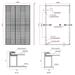 GWL solární panel ELERIX, Mono 410Wp, 120 článků, half-cut, celočerný ESM-410