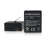 Hähnel HL-GP301/302 - GoPro AHDBT-301/302 1260mAh, 3.7V, 4,7 Wh 1000 166.0