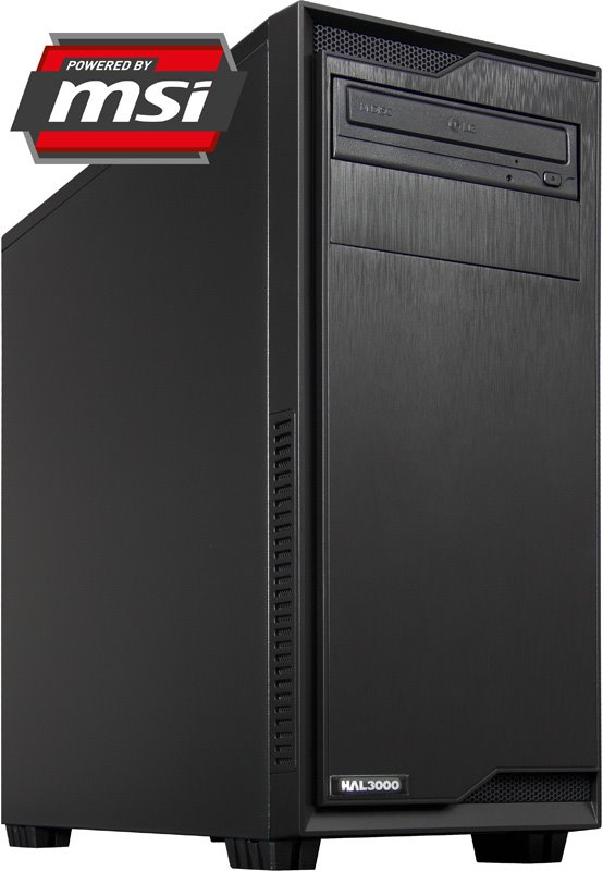 HAL3000 Alfa Gamer 8G120 / Intel i3-8100/ 8GB/ GTX 1050 Ti/ 120GB SSD + 1TB HDD/ W10 PCHS2241