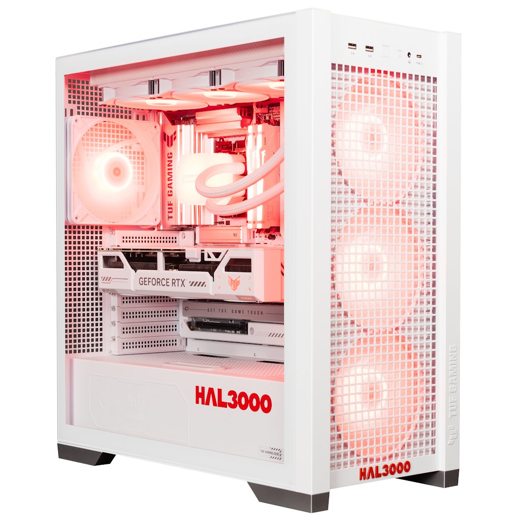 HAL3000 Alfa Gamer BTF White / AMD Ryzen 7 9800X3D/ 32GB DDR5/ RTX 5070 Ti/ 2TB PCIe4 SSD/ WiFi/ W11 PCHS2874