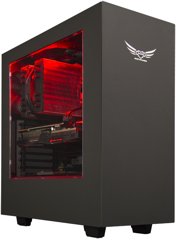 HAL3000 HoG LE 1070Ti / Intel i5-8600K/ 16GB/ GTX1070Ti/ 480GB SSD + 2TB/ W10 PCHS2221