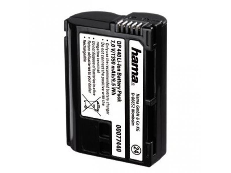 Hama DP 440 Li-Ion Battery for Nikon EN-EL15 77440