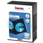 Hama DVD slimbox double, 10 ks, čierny 51184