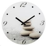 Hama nástenné hodiny Stones, tichý chod, sklenené 136215