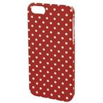 Hama polka Dots Cover for Apple iPhone 5s, red/white 135216
