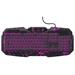 HAMA uRage gamingová klávesnice Illuminated2/ drátová/ podsvícená/ USB/ CZ+SK/ černá 113784