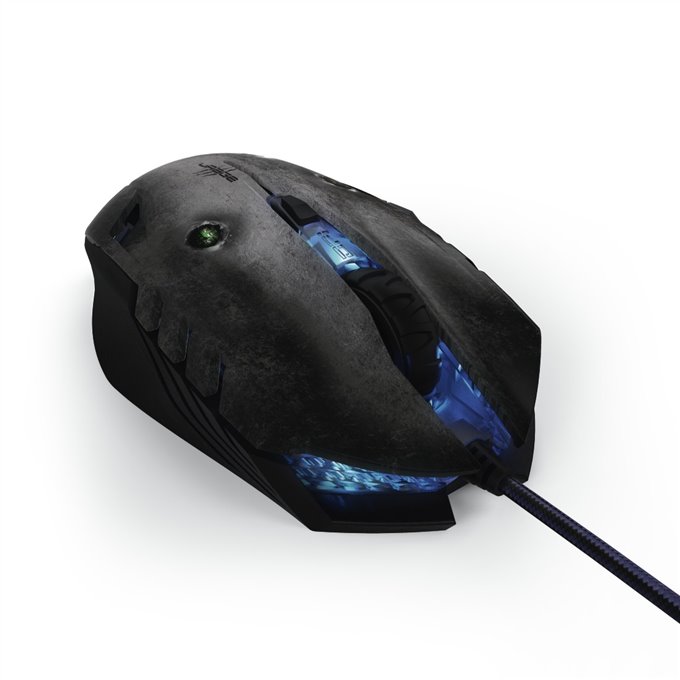 HAMA uRage gamingová myš Morph - Bullet/ drátová/ optická/ podsvícená/ 2400dpi/ 6 tlačítek/ USB/ černá 113771