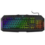 HAMA uRage gamingová semi-mechanická klávesnice Exodus 700/ drátová/ podsvícená/ USB/ CZ+SK/ černá 186011