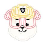 Hanging neon LED Paw Patrol on plexiglass - Rubble OW-130446 GSM189321