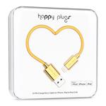 Happy Plugs kabel Lightning to USB Charge/Sync (2.0m) - Gold 9910