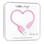 Happy Plugs kabel Lightning to USB Charge/Sync (2.0m) - Pink 9902