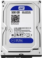 HDD 500GB WD5000AZRZ Blue 64MB SATAIII/600 5400rpm