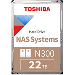 HDD TOSHIBA NAS N300 3.5", 16TB, 1024MB, SATA 6.0 Gbps, 7200 rpm BULK MN11ACA16TS