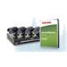 HDD TOSHIBA Surveillance S300 3.5", 4TB, 128MB, SATA 6.0 Gbps, 5400rpm HDWT840UZSVA