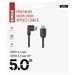 HDMI 2.0 high speed kábel A vidlica – A vidlica 90° 5m 8592920107942