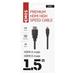 HDMI 2.0 high speed kábel A vidlica – D vidlica 1,5m 8592920107911