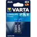 HE AAA/2 LR03 2ks blister bat. VARTA