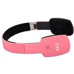 HEADPHONES BLUETOOTH XX.Y KUKI,ružová R-15 BT PINK