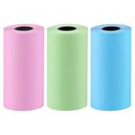 HELMER kotoučky pro termo mini tiskárnu TP 01/ 55mm x 25mm/ 3ks/ barevné