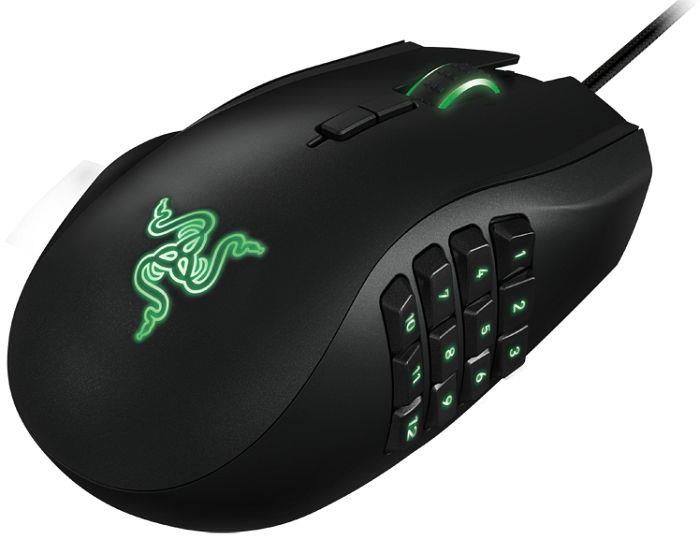 Herná myš Razer Naga 2014 pre ľavákov, 19 tlačidiel, 8200 dpi, 4G Laser senzor RZ01-01050100-R3M1