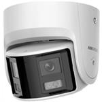 HIKVISION DS-2CD2347G2P-LSU/SL(2.8MM)(C), 4MPix IP Turret ColorVu AcuSense panoramatická kamera; LED 30m, WDR 130dB, Au