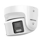 HIKVISION DS-2CD2387G2P-LSU/SL(4MM)(C), 8MPix IP Turret ColorVu AcuSense panoramatická kamera; LED 30m, WDR 130dB, Audi