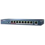 HIKVISION DS-3E0109P-E/M(B), 9x 10/100Mbit, 8x 802.3at PoE typ A 30W