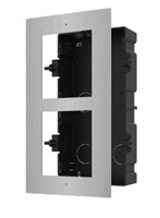 HIKVISION DS-KD-ACF2/S, 2-rámeček interkomu pro zápustnou montáž; nerez