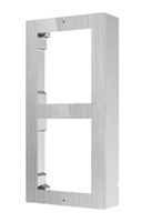 HIKVISION DS-KD-ACW2/S, 2-rámeček interkomu pro povrchovou montáž; nerez